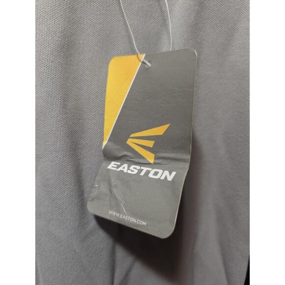 Easton Rival 2, Adult Mens XS Baseball/Softball Gray Navy Blue Piped New! - Picture 2 of 7